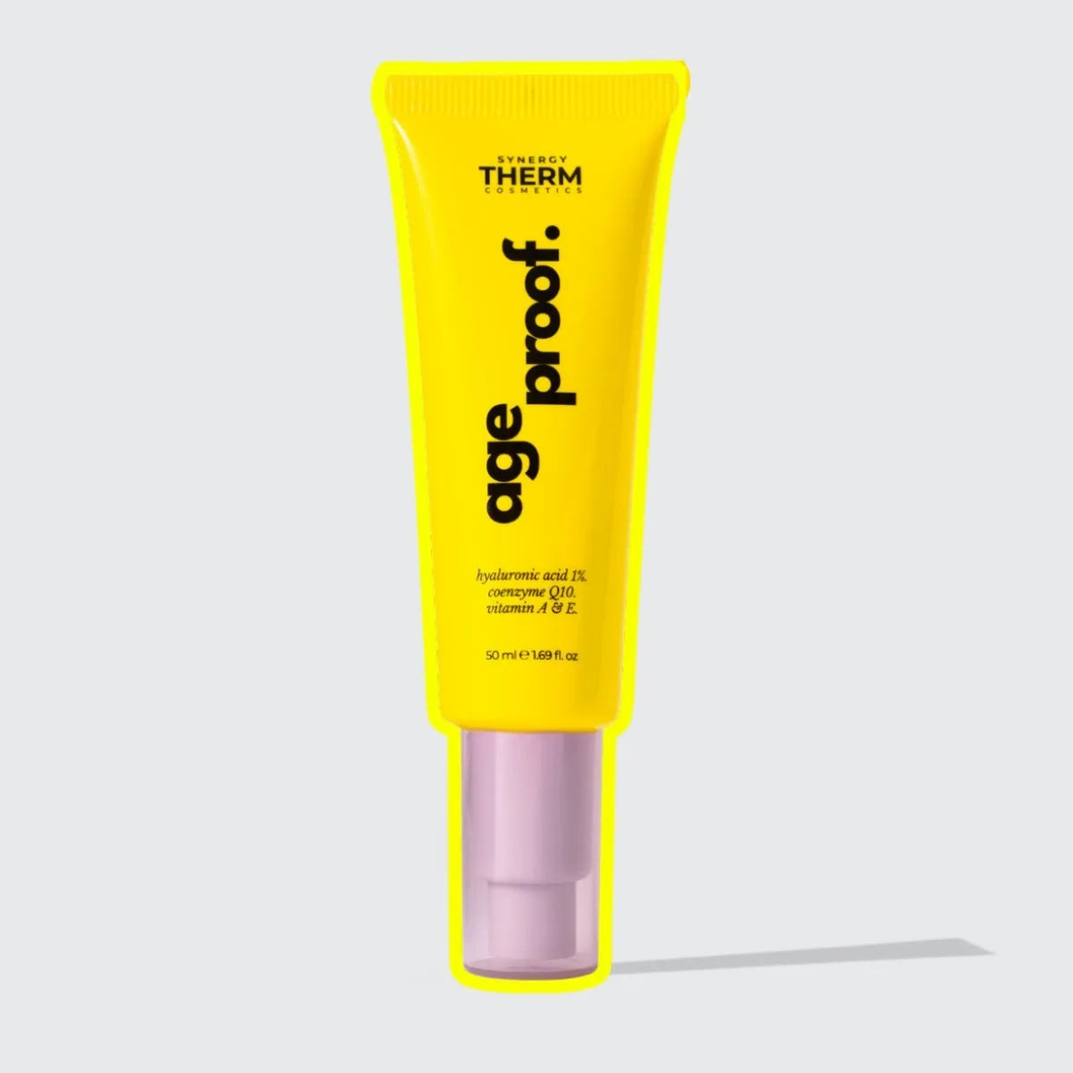 Cremă față antirid, Age-Proof, cu Coenzima Q10, Acid Hialuronic, Vitamina A, Hydromanil și Ulei de Avocado