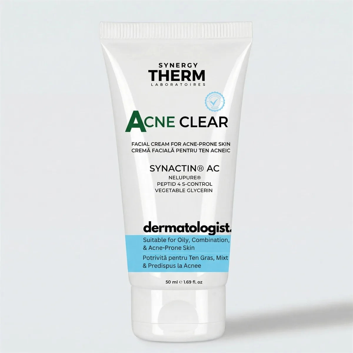 Cremă anti-acnee – Acne Clear – pentru tenul problematic 50 ml