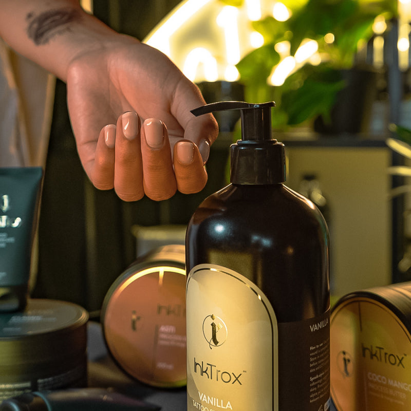 Balsam pentru piele InkTrox Vanilla 500 ml