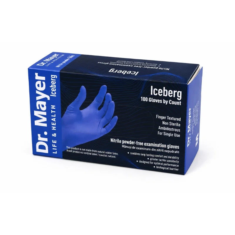 Manusi Examinare Nitril Indigo Iceberg Dr.Mayer