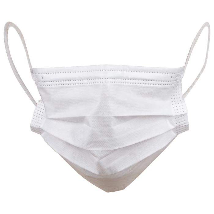 Masti chirurgicale medicale, cu elastic, negre, 50 bucati