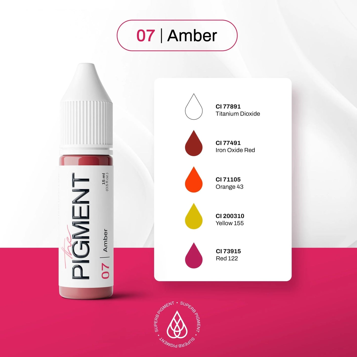 Pigment The Pigment -  07 Amber - 5ml/15ml