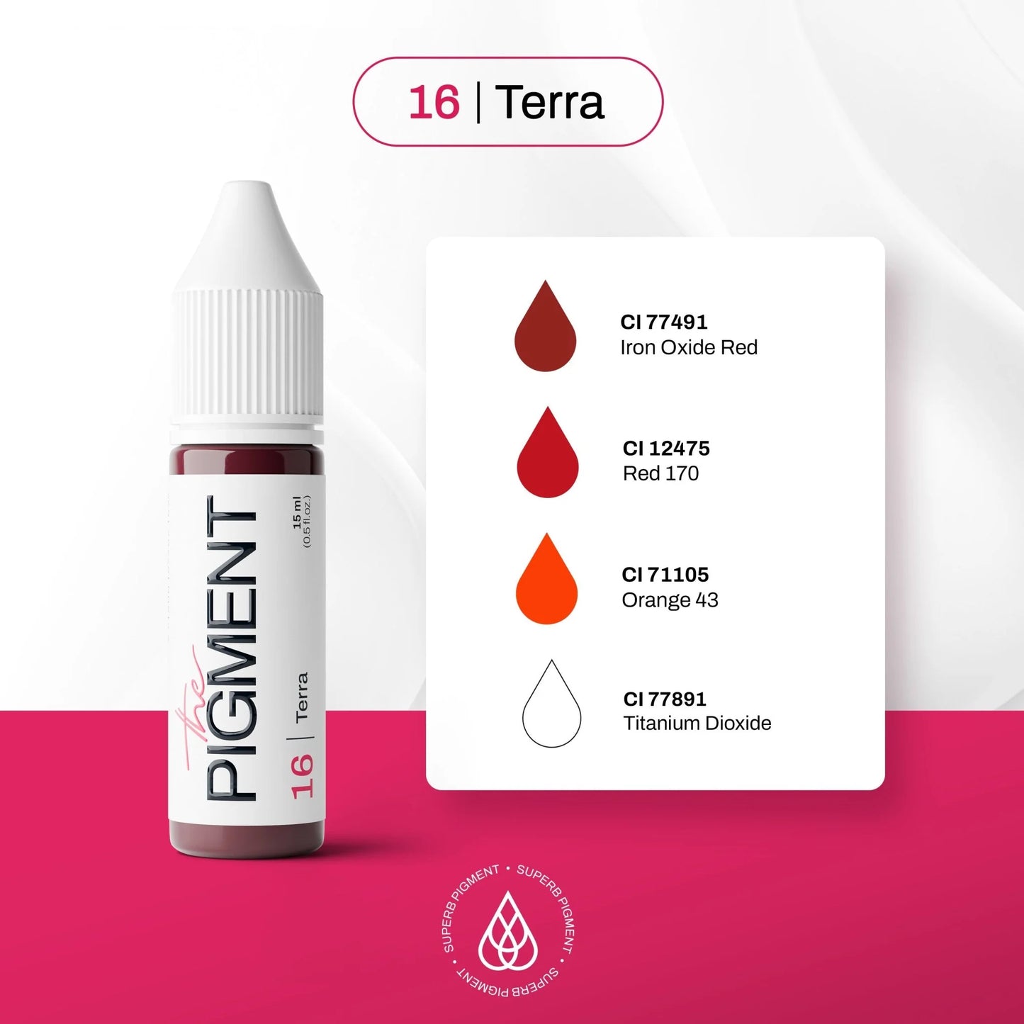 Pigment The Pigment - 16 Terra - 5ml/15ml