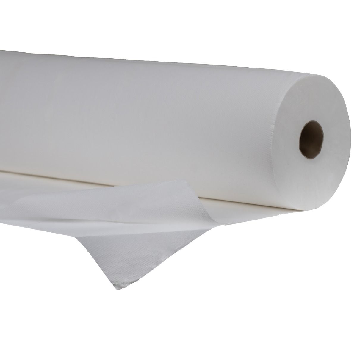 Cearceaf unica folosinta 2 straturi hartie, 59cm x 100m, rezistent, pentru pat, saloane infrumusetare, PRIMA