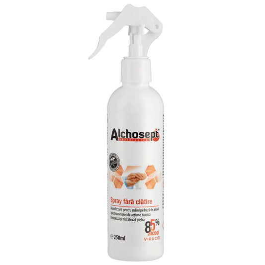 Alchosept® Dezinfectant profesional pentru mâini și piele cu alcool 85% 250ml