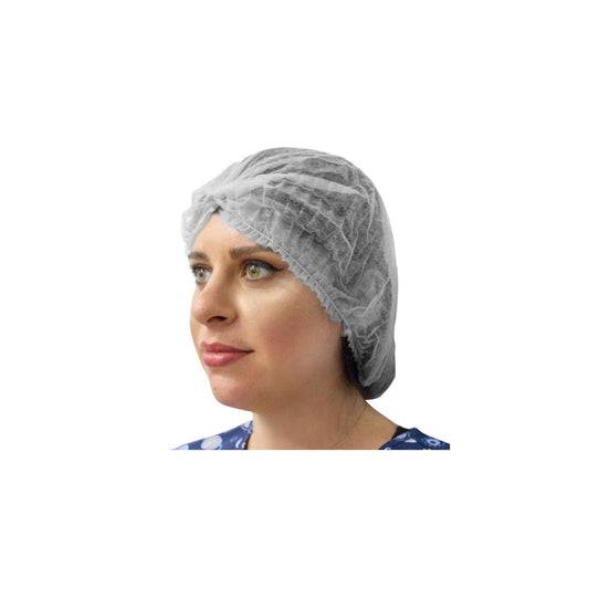 Bonete medicale de unica folosinta, PRIMA, cu elastic si clip, 100 bucati