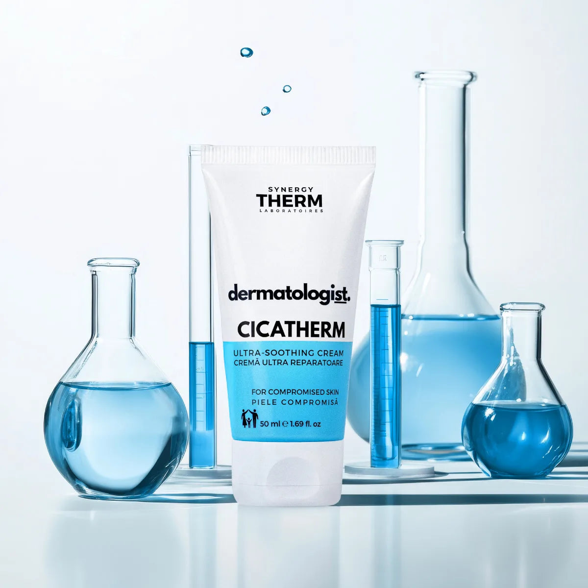 Cremă ultra-reparatoare – Cicatherm – pentru pielea iritată și sensibilă 50 ml