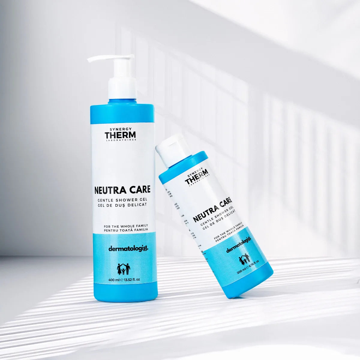 Gel de duș delicat – Neutra Care – pentru pielea sensibilă și uscată