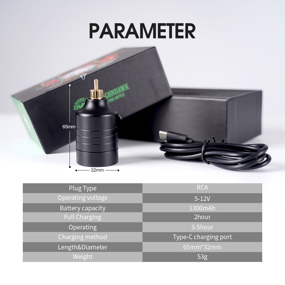 Baterie Wireless Dragonhawk P185 – 1300mAh