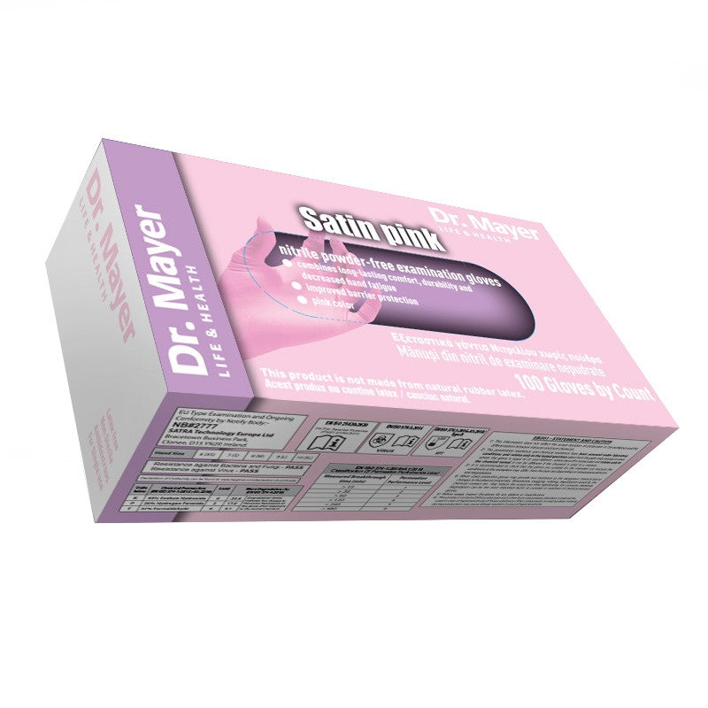 Manusi Examinare Nitril Satin Pink Dr. Mayer