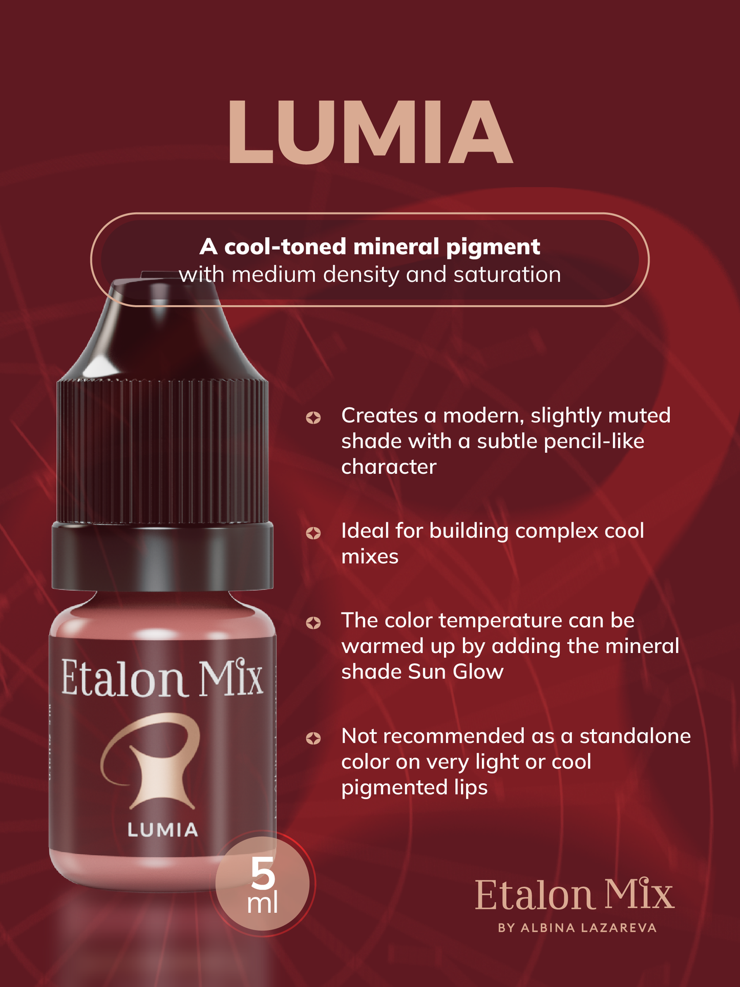 PIGMENT ETALONMIX BUZE, FAVOR SET NUANTA LUMIA – 5 ML/10ML