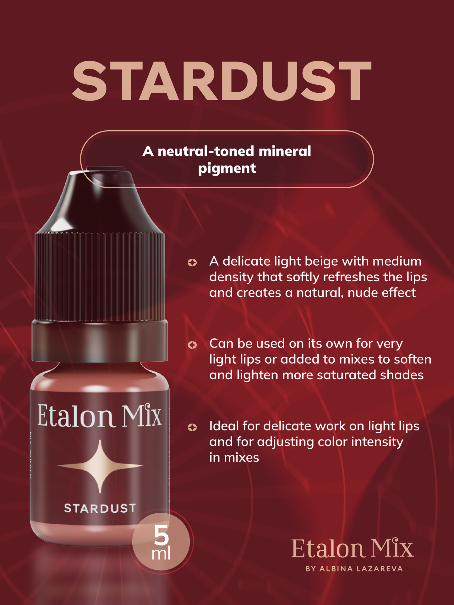 PIGMENT ETALONMIX BUZE, FAVOR SET NUANTA STARDUST – 5 ML/10ML