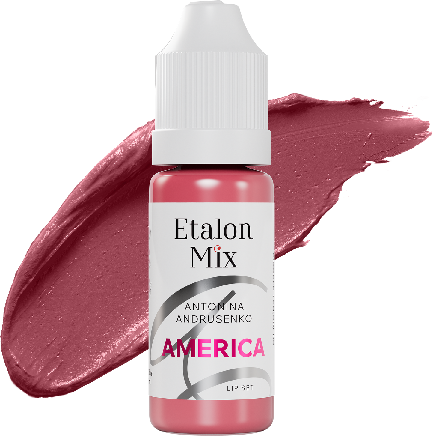 PIGMENT ETALON MIX PENTRU BUZE BY A. ANDRUSENKO NUANTA-AMERICA- 5ML/10 ML
