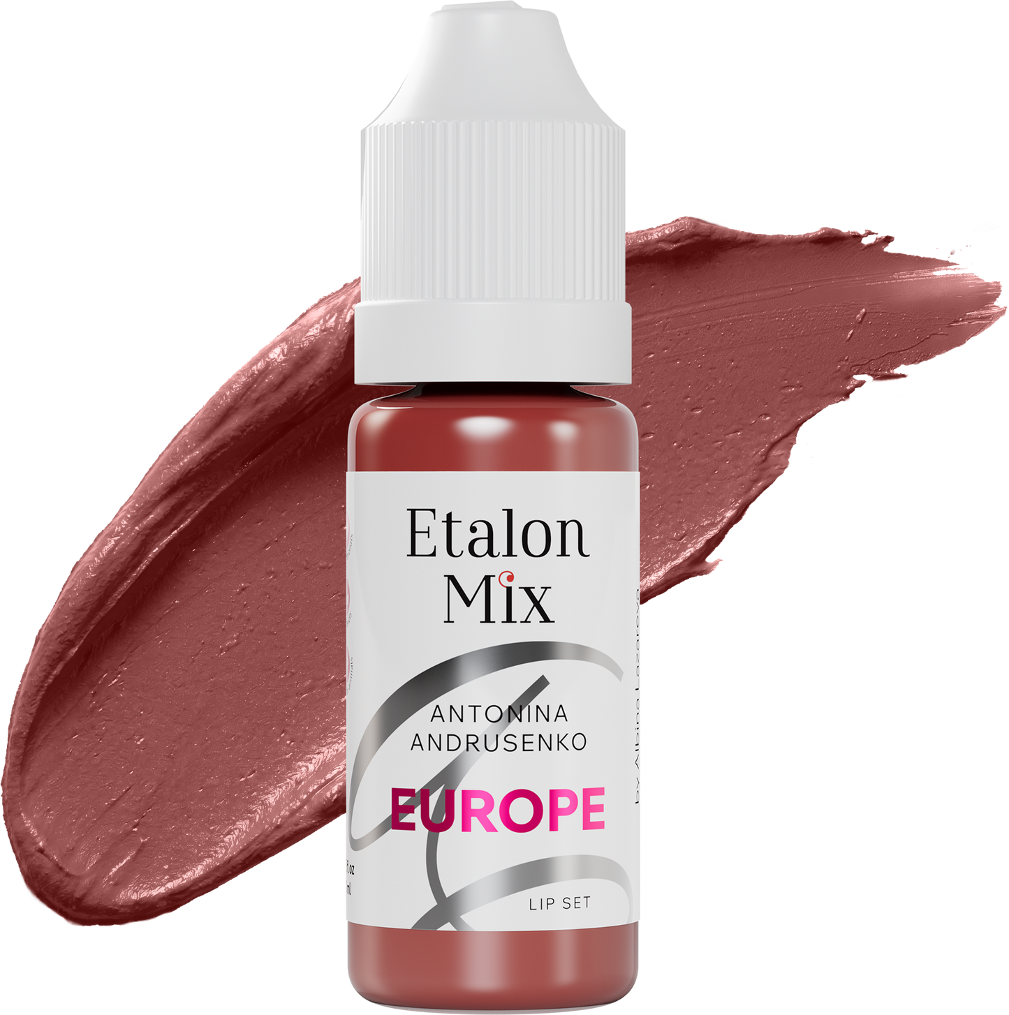 PIGMENT ETALON MIX PENTRU BUZE BY A. ANDRUSENKO NUANTA-EUROPE- 5 ML/10 ML