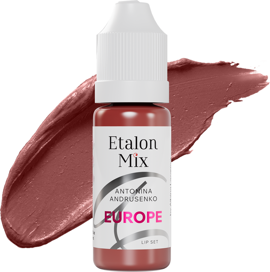 PIGMENT ETALON MIX PENTRU BUZE BY A. ANDRUSENKO NUANTA-EUROPE- 5 ML/10 ML