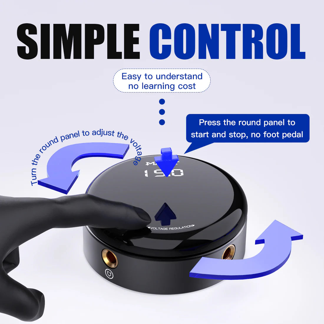 Sursa de alimentare aparat micropigmentare/tatuaj  MAST CIRCLE