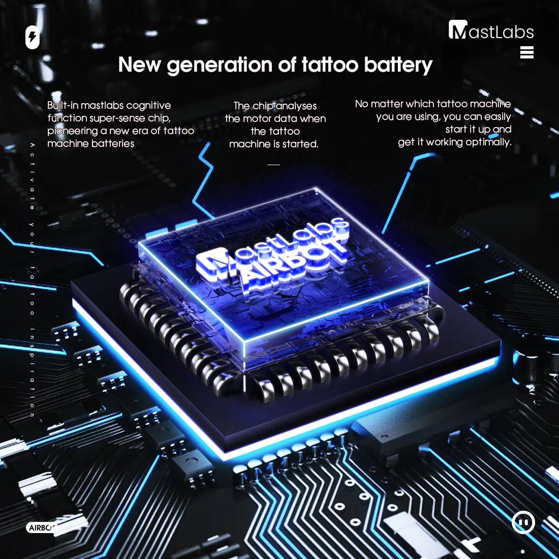 Baterie Wireless MastLabs Airbot P320 – 1050mAh