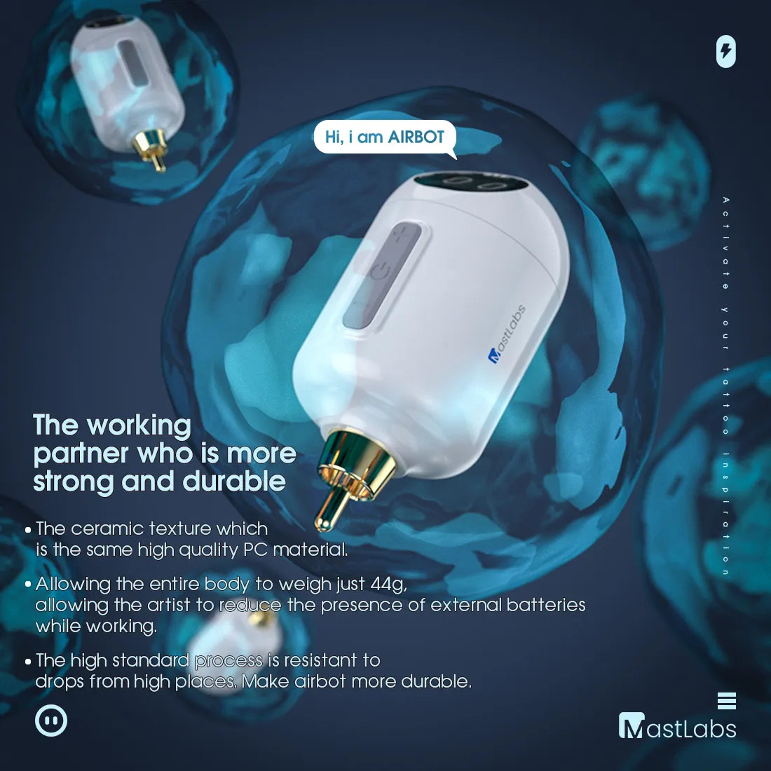 Baterie Wireless MastLabs Airbot P320 – 1050mAh