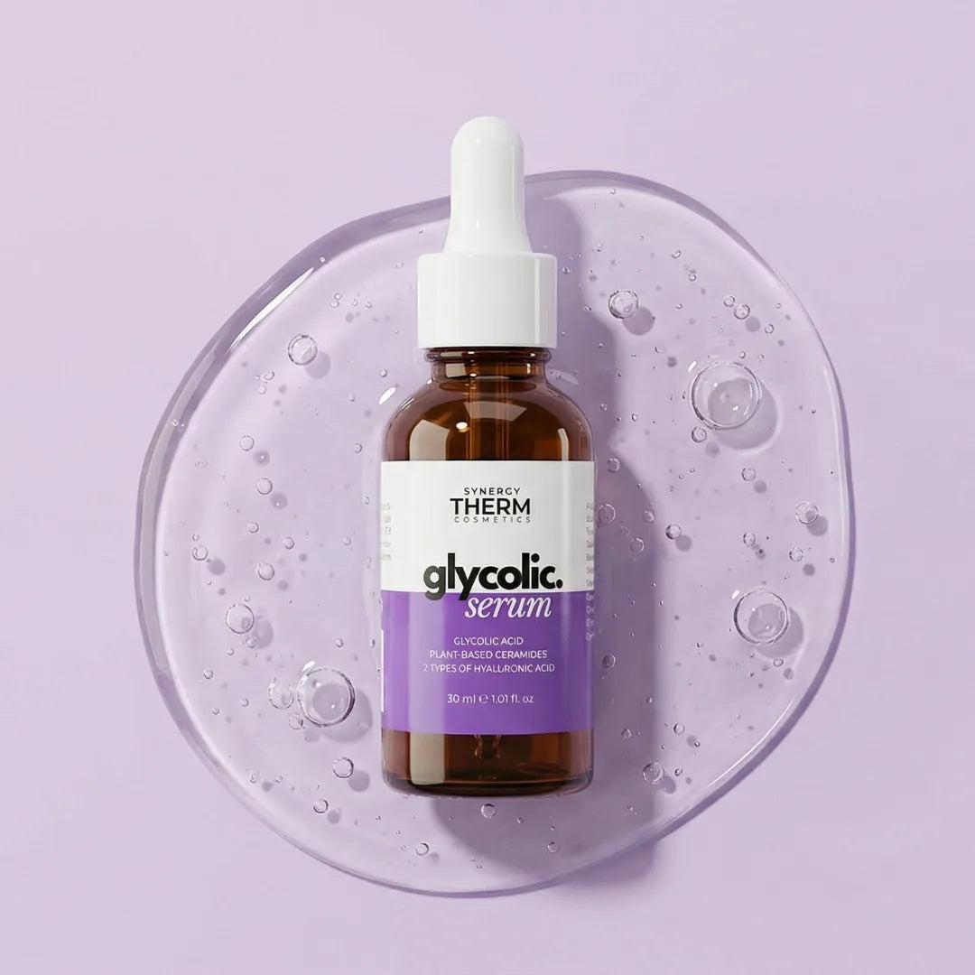 Ser Facial cu Acid Glicolic & Ceramide, Glycolic Serum – Exfoliere eficientă și Hidratare
