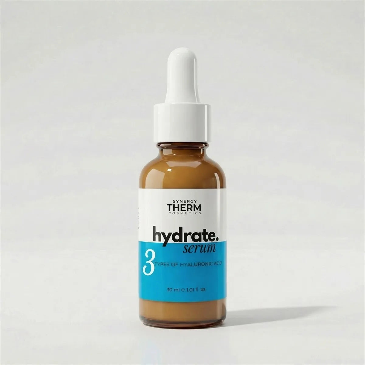Ser hidratant, Hydrate Serum, ser cu 3 tipuri de Acid Hialuronic și Provitamina B5 pentru hidratare profundă