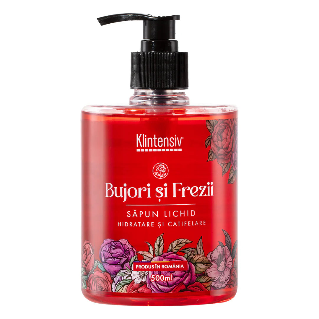 KLINTENSIV - SAPUN LICHID BUJORI SI FREZII 500 ML