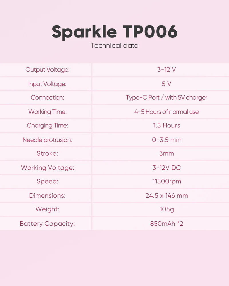 Aparat micropigmentare wireless BIOMASER TP006