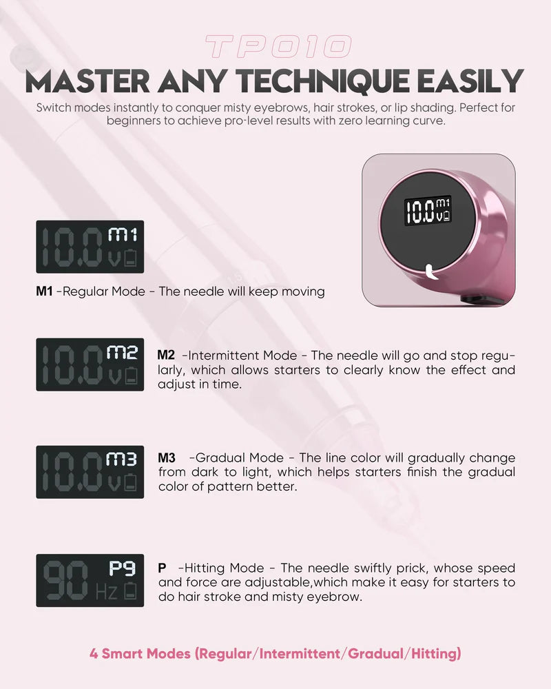 Aparat micropigmentare wireless BIOMASER TP010