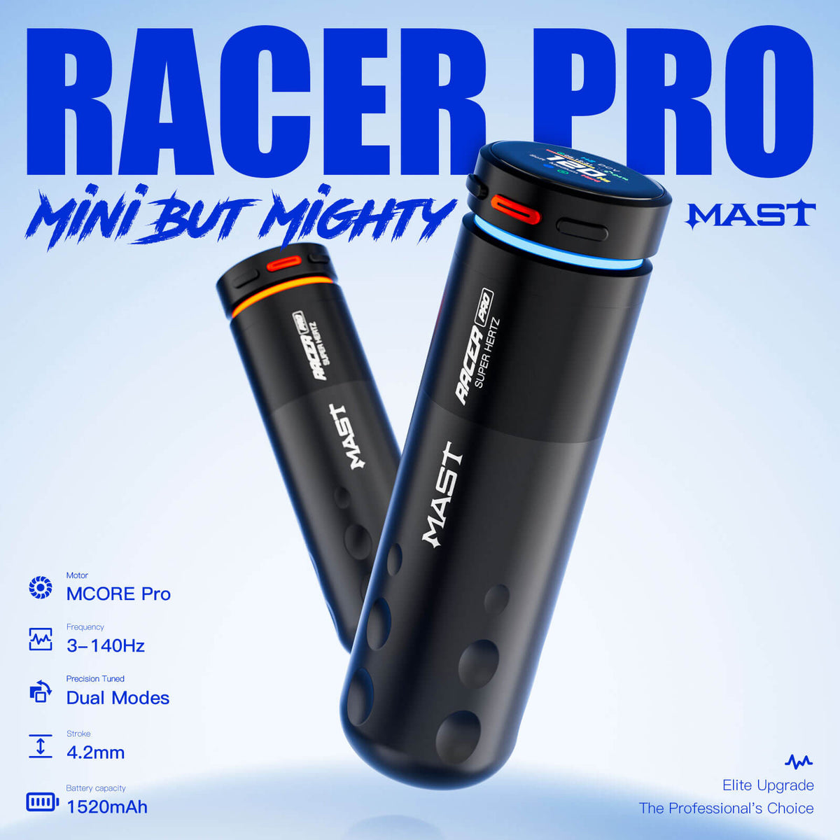 MAST Racer Pro – Aparat Wireless pentru Micropigmentare/Tatuaj, 4.2 mm