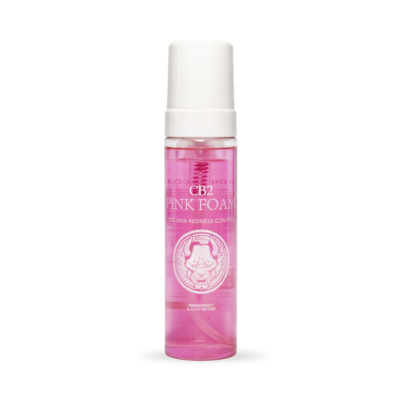 Aloe Tattoo CB2 Pink Foam Pro Skin Redness Control – 220 ml