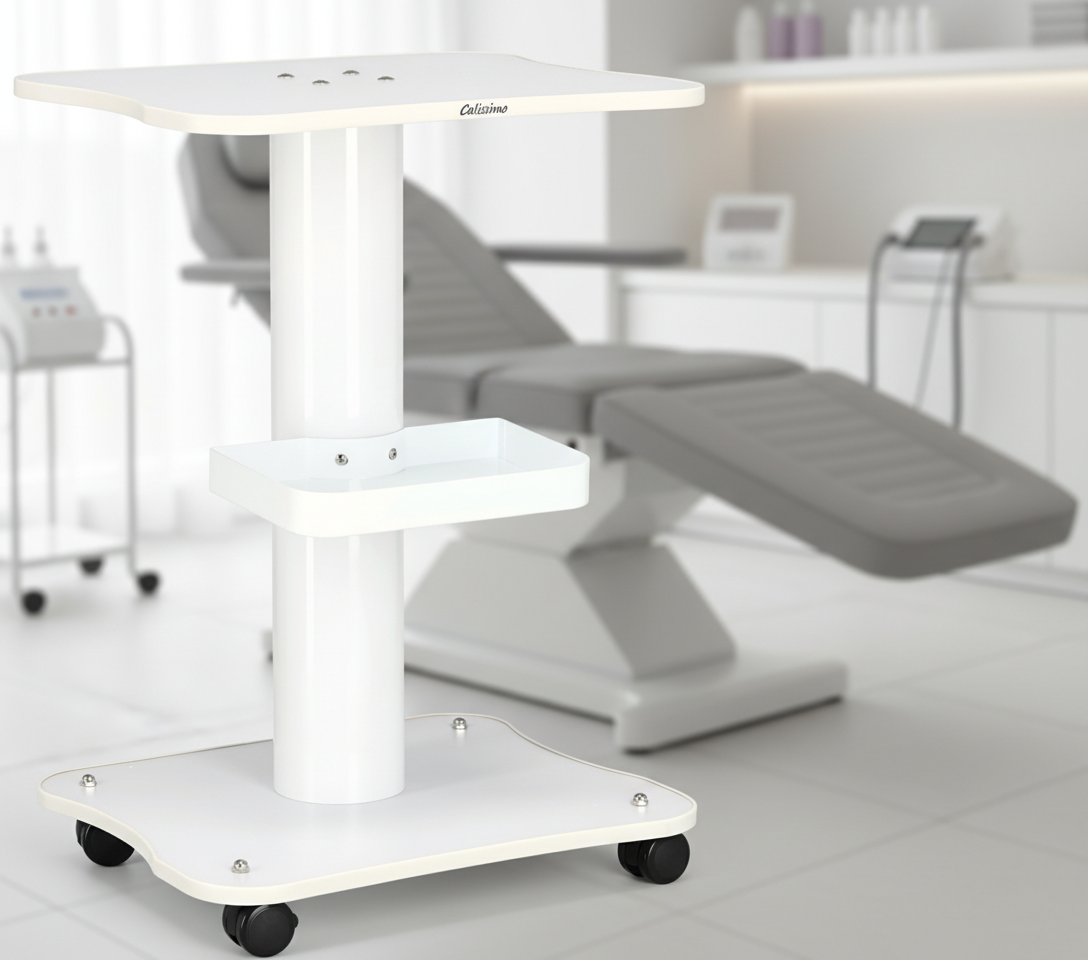 Ucenic cosmetic și de frizerie pentru salon, cărucior mobil pe roți, masă universală pentru aparate cosmetice, dulăpior salon