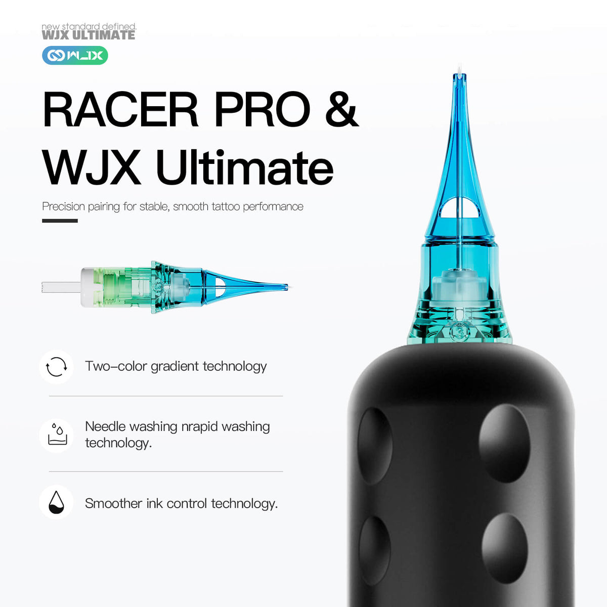 MAST Racer Pro – Aparat Wireless pentru Micropigmentare/Tatuaj, 4.2 mm