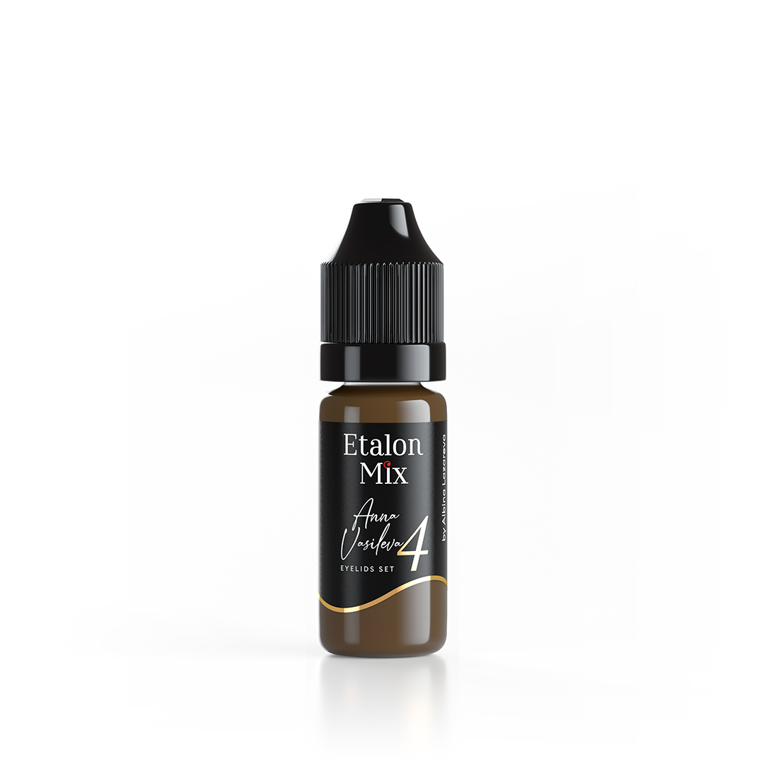 PIGMENT ETALON MIX PENTRU EYELINER BY ANNA VASILEVA NUANTA-No.4 GOLD- 10 ML