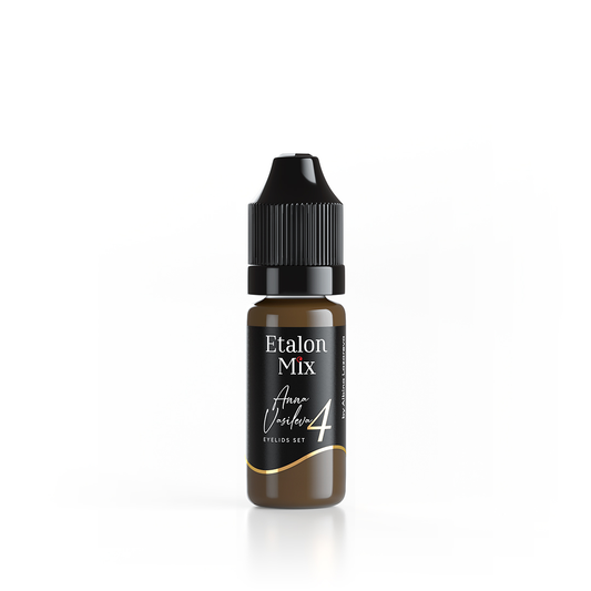 PIGMENT ETALON MIX PENTRU EYELINER BY ANNA VASILEVA NUANTA-No.4 GOLD- 10 ML