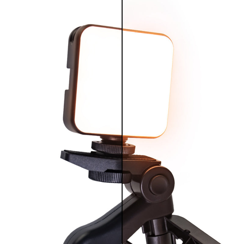 Lampa led pentru telefon cu trepied