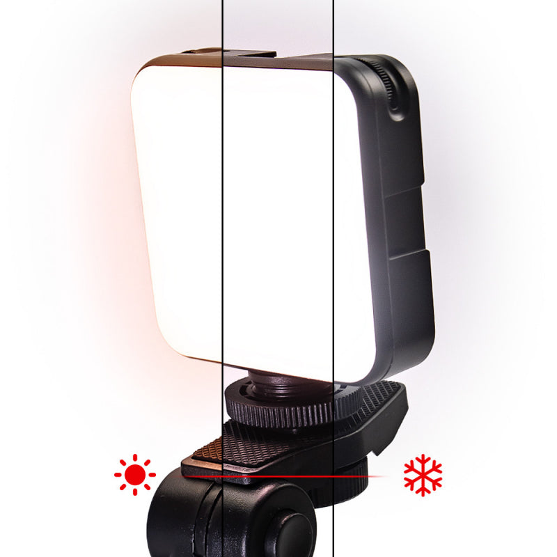 Lampa led pentru telefon cu trepied