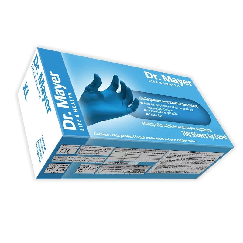 Manusi examinare nitril Blue Dr. Mayer