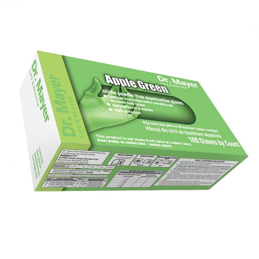 Manusi Examinare Nitril Apple Green Dr. Mayer