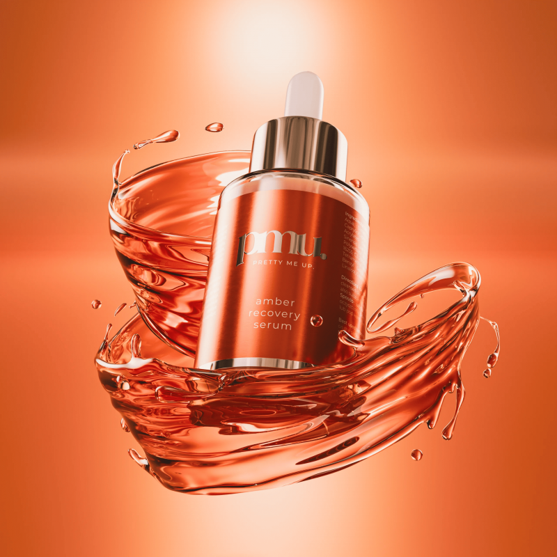 Serum regenerant si hidratant - PMU Pretty Me Up Amber Recovery Serum 30 ml