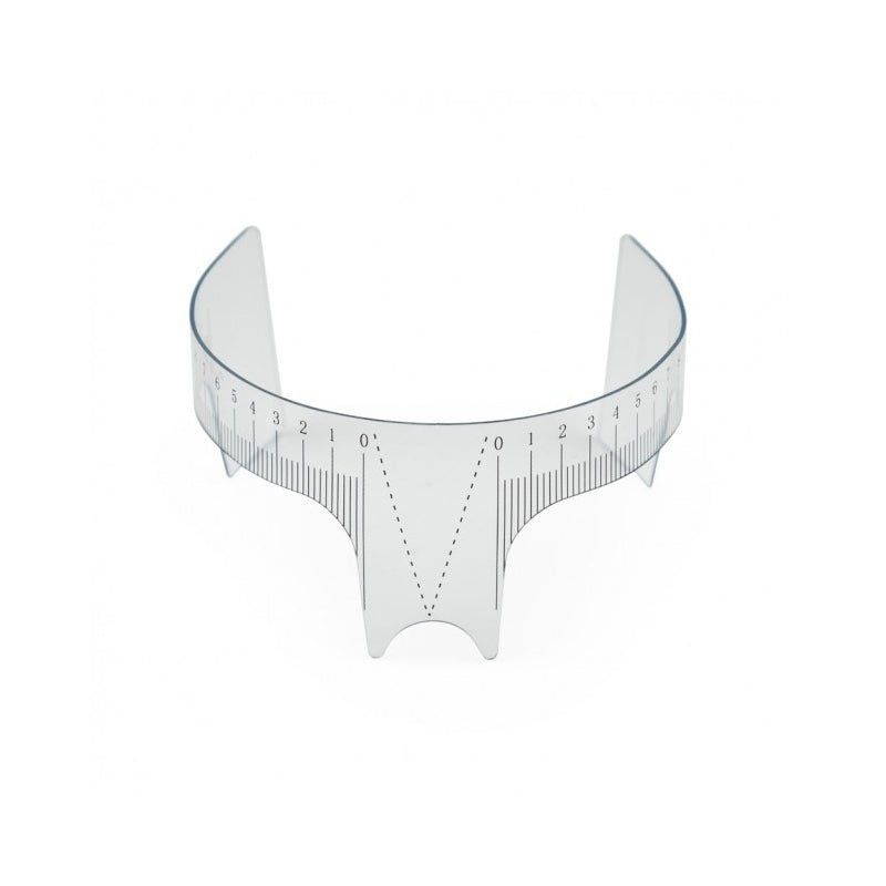 Rigla pentru simetrie sprancene