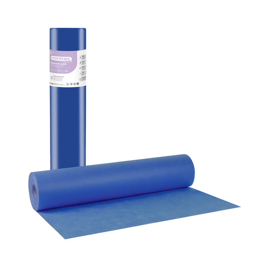 Rola examinare Soft Care Supreme Standard 1 strat 58cm x 70m -Albastru