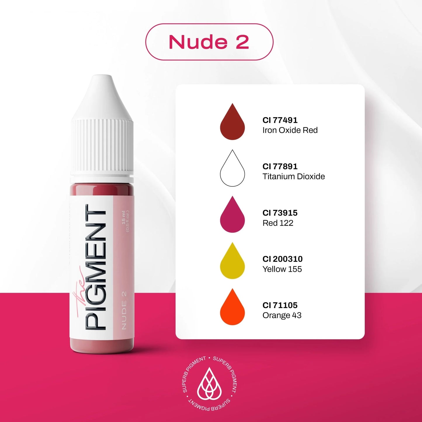 Pigment The Pigment - Nude 2 - 5ml/15ml