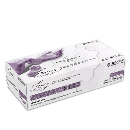 Manusi nitril Unigloves FANCY VIOLET , uz medical si profesional