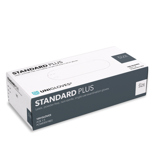 Manusi latex Unigloves Standard Plus, uz profesional