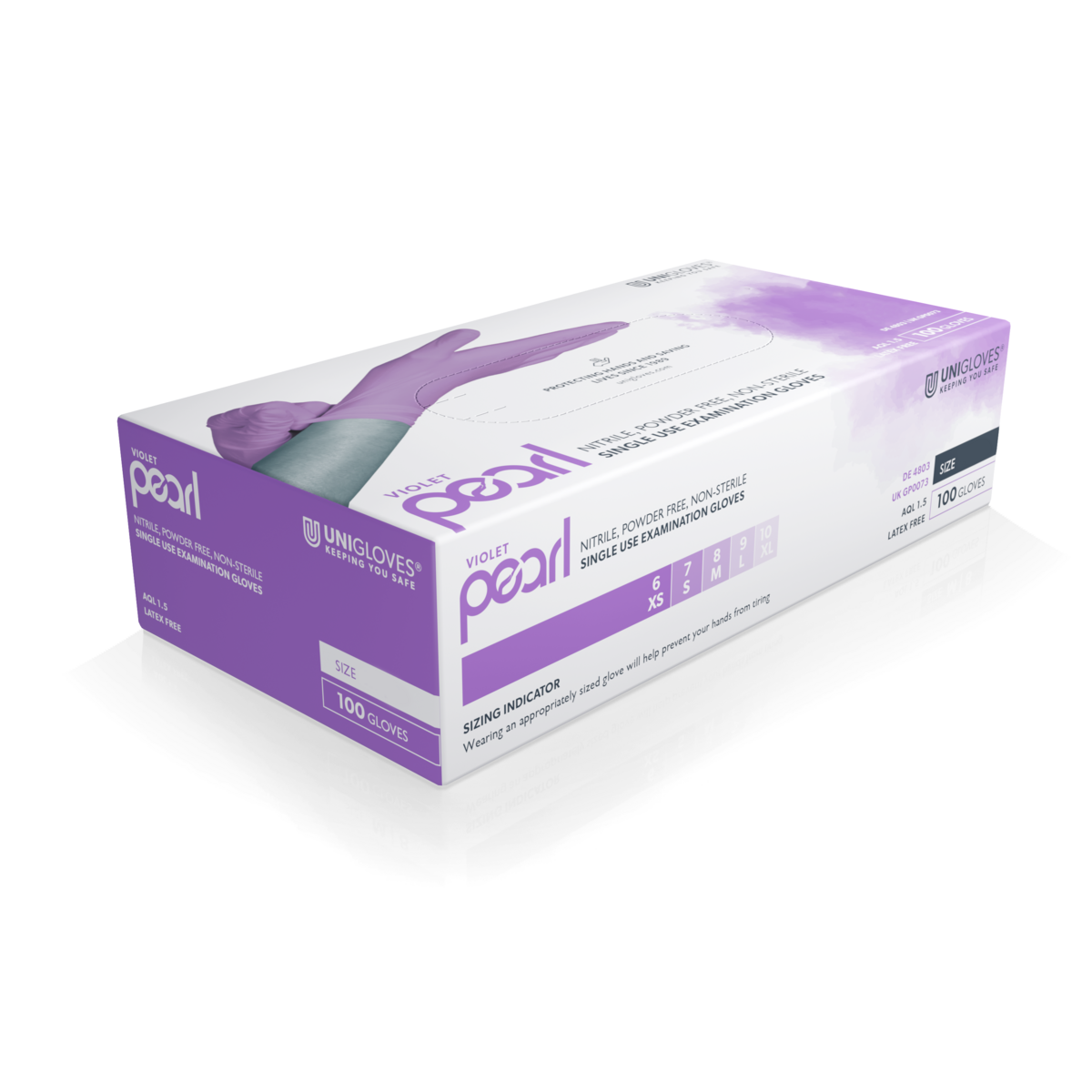 Manusi Unigloves VIOLET PEARL