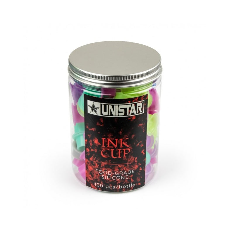 Capacele din silicon culori mixte UNISTAR 13mm - 100 buc